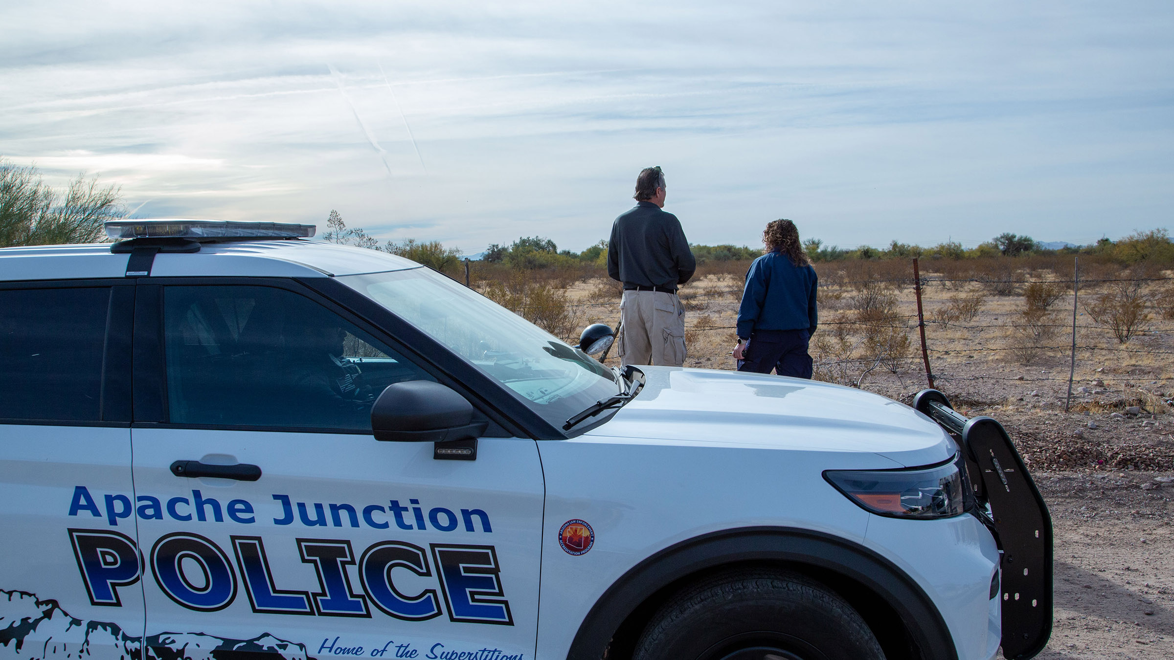 Bruce Anderson, Pima County Medical Examiner's Office, and Stephanie Bourgeois, Crime Scene... [Photo of the day - August 2025]
