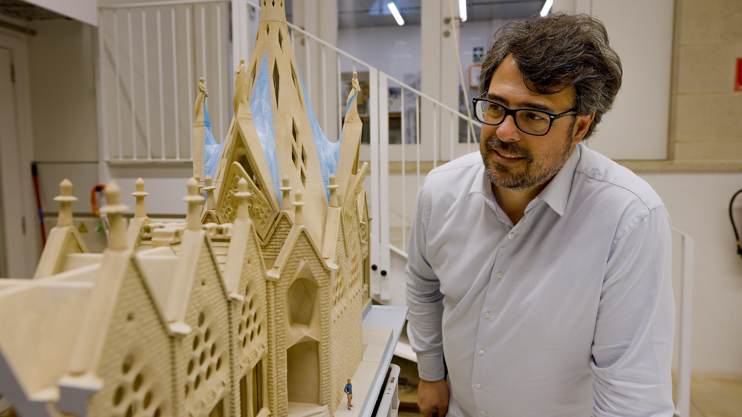 Xiscu Llabrés, lead architect at Sagrada Família in Barcelona, Spain. Image from Engineering... [Photo of the day - September 2025]