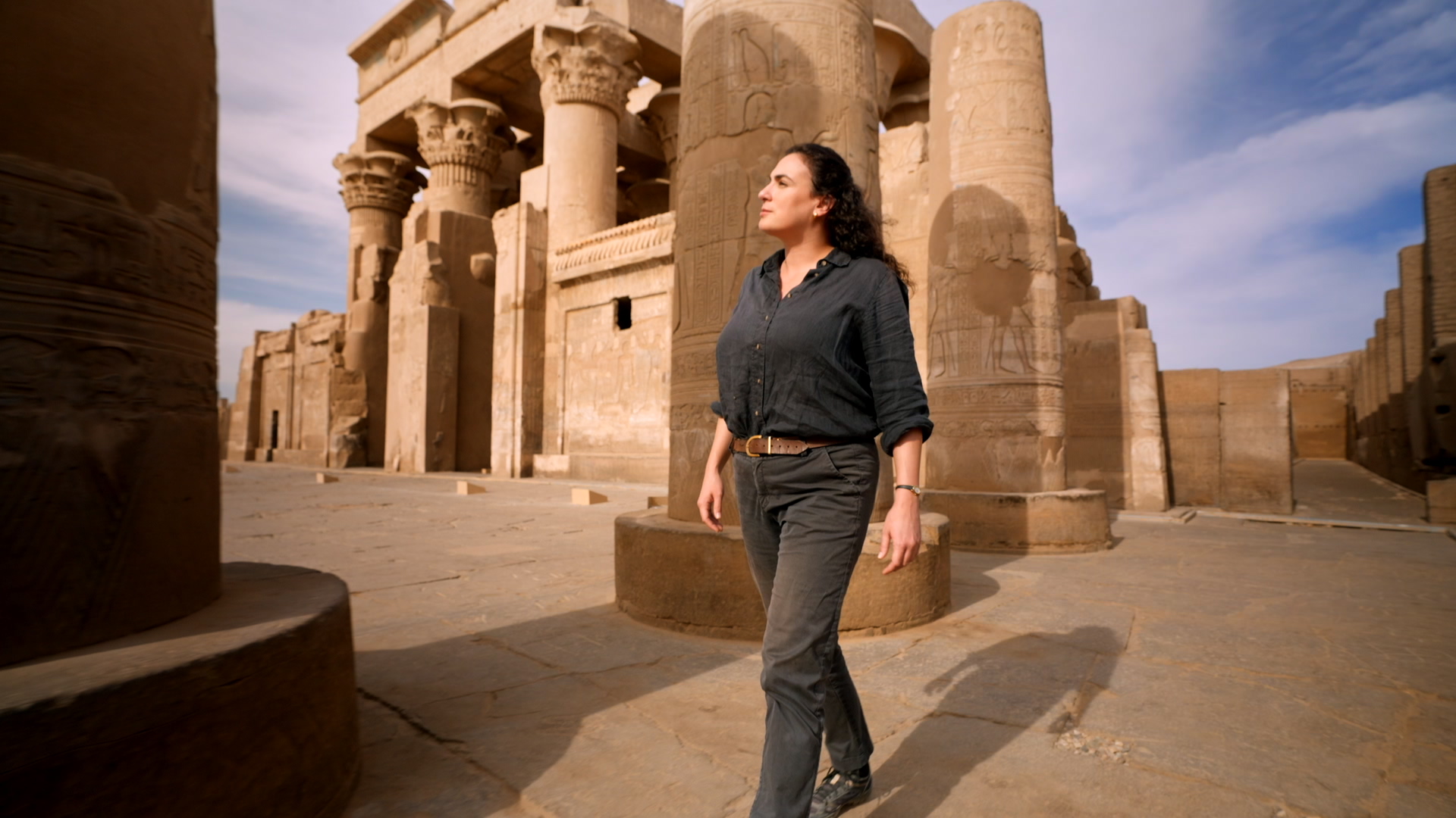 Dr. Meredith Brand explores Kom Ombo. [Photo of the day - November 2025]