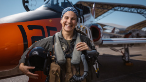 Student Captain Steph Harris poses... [Photo of the day - 10 JANUARY 2026]