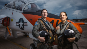 Student LT Carissa Mienster and... [Photo of the day -  1 FEBRUARY 2026]