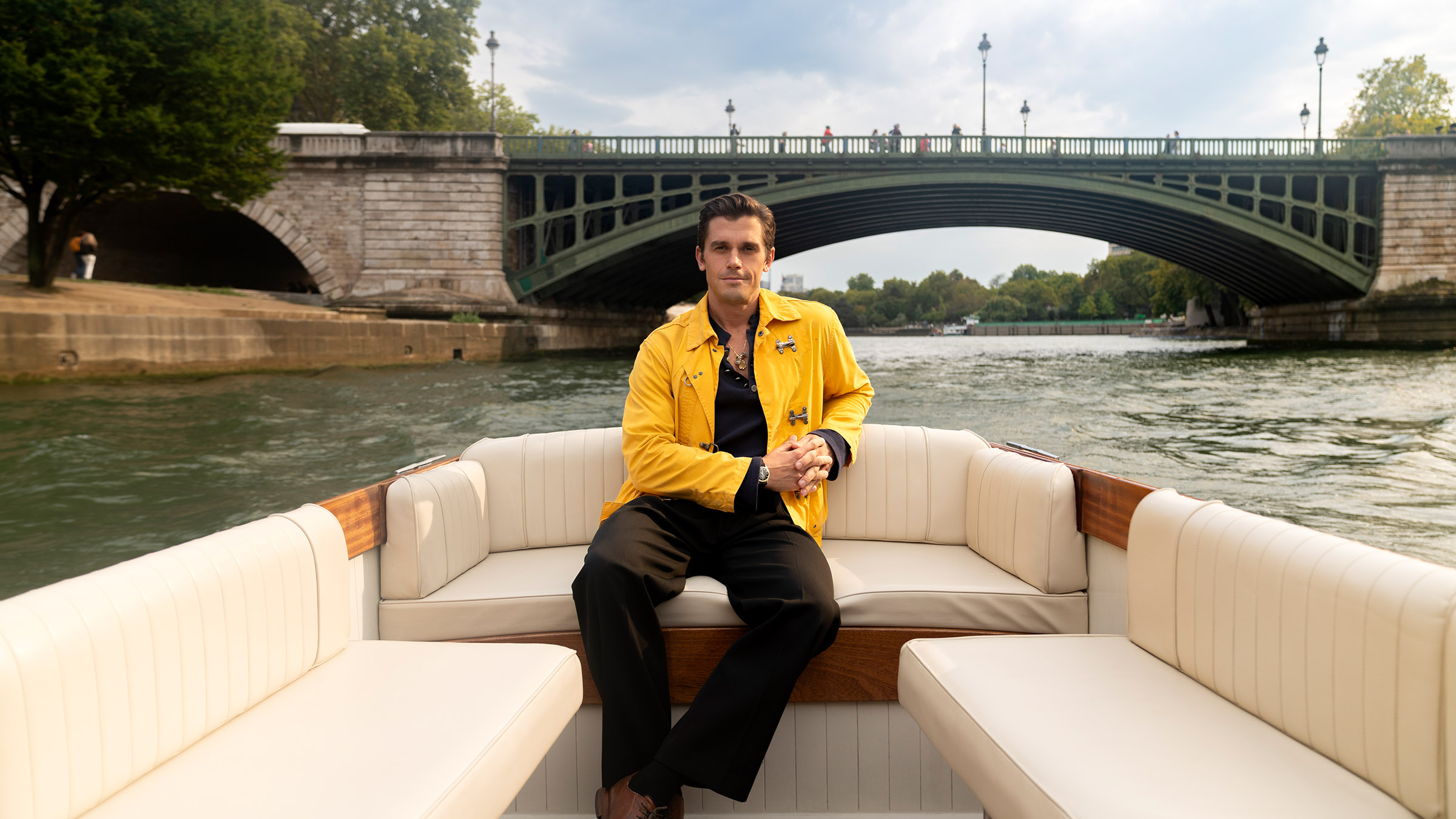 Antoni Porowski takes a boat down the Seine in National Geographic's Best of the World with... [Photo of the day - August 2026]